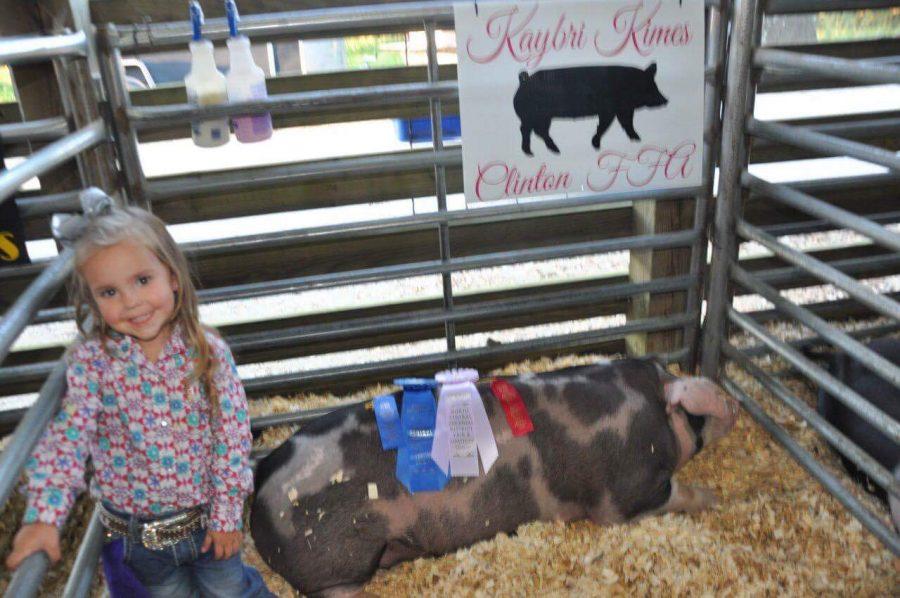 Pre-K Student Wins at District Fair