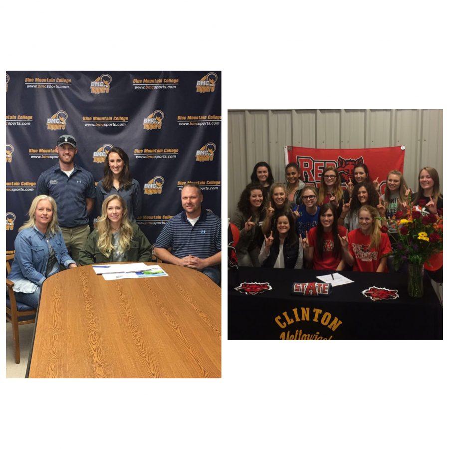 CHS Athletes Commit to College Level