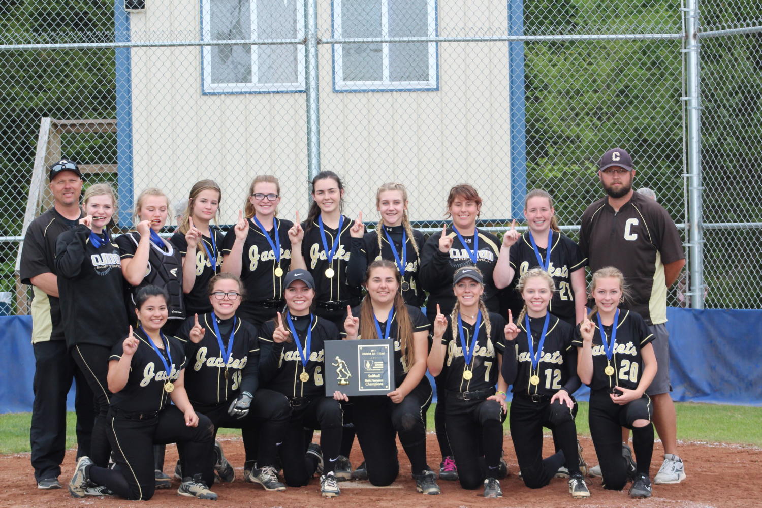 Softball wins District