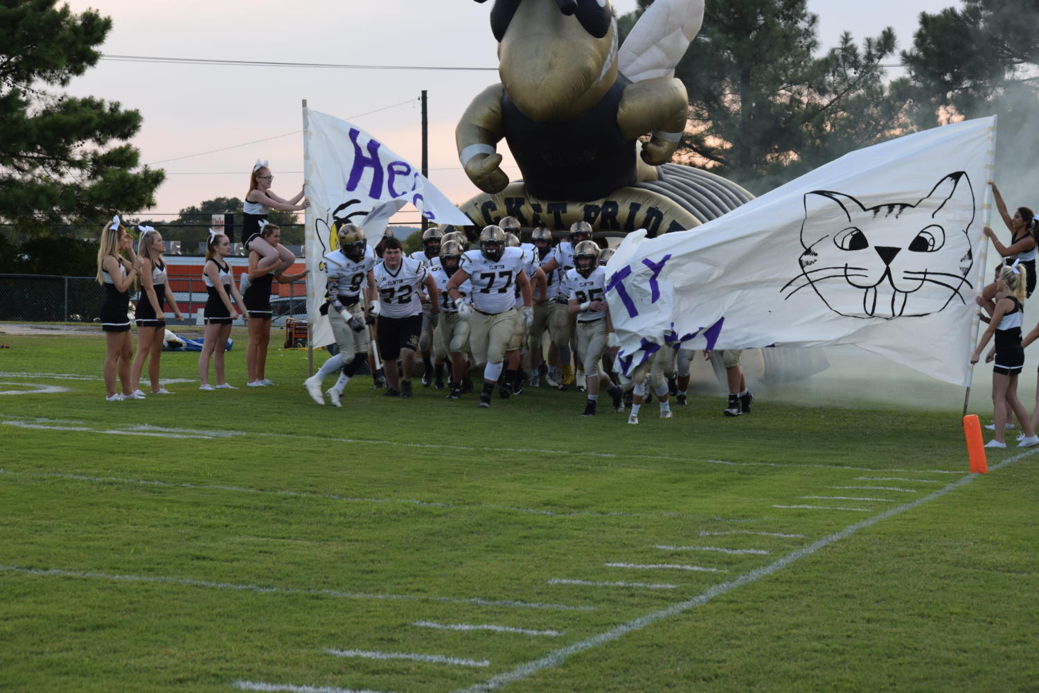 Football Team Steps Up to Shut Out Berryville