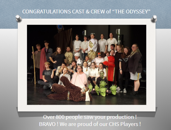 CHS Theater Presents The Odyssey