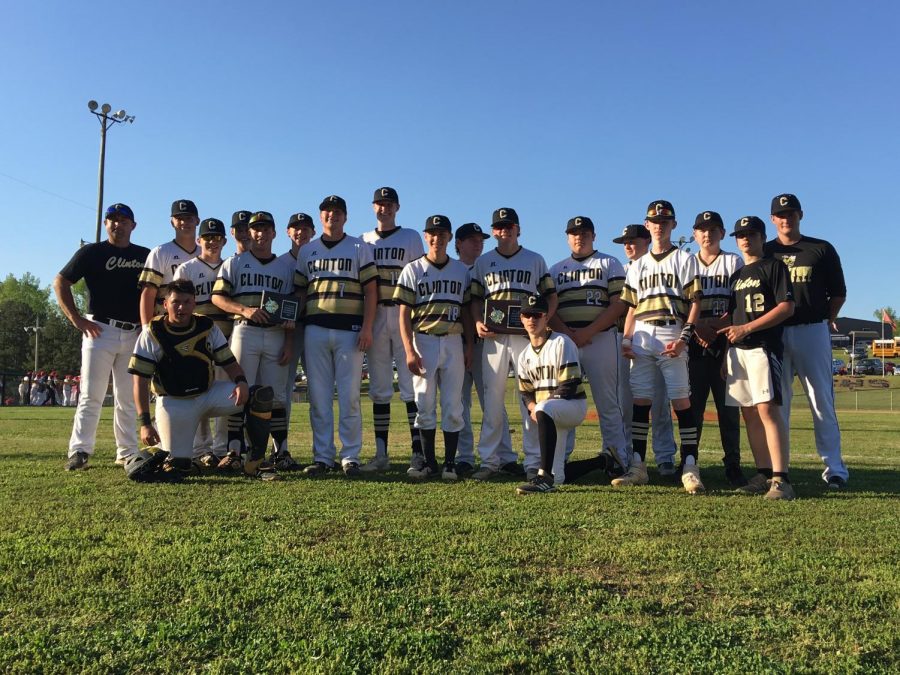 Clinton Baseball Wins District Championship