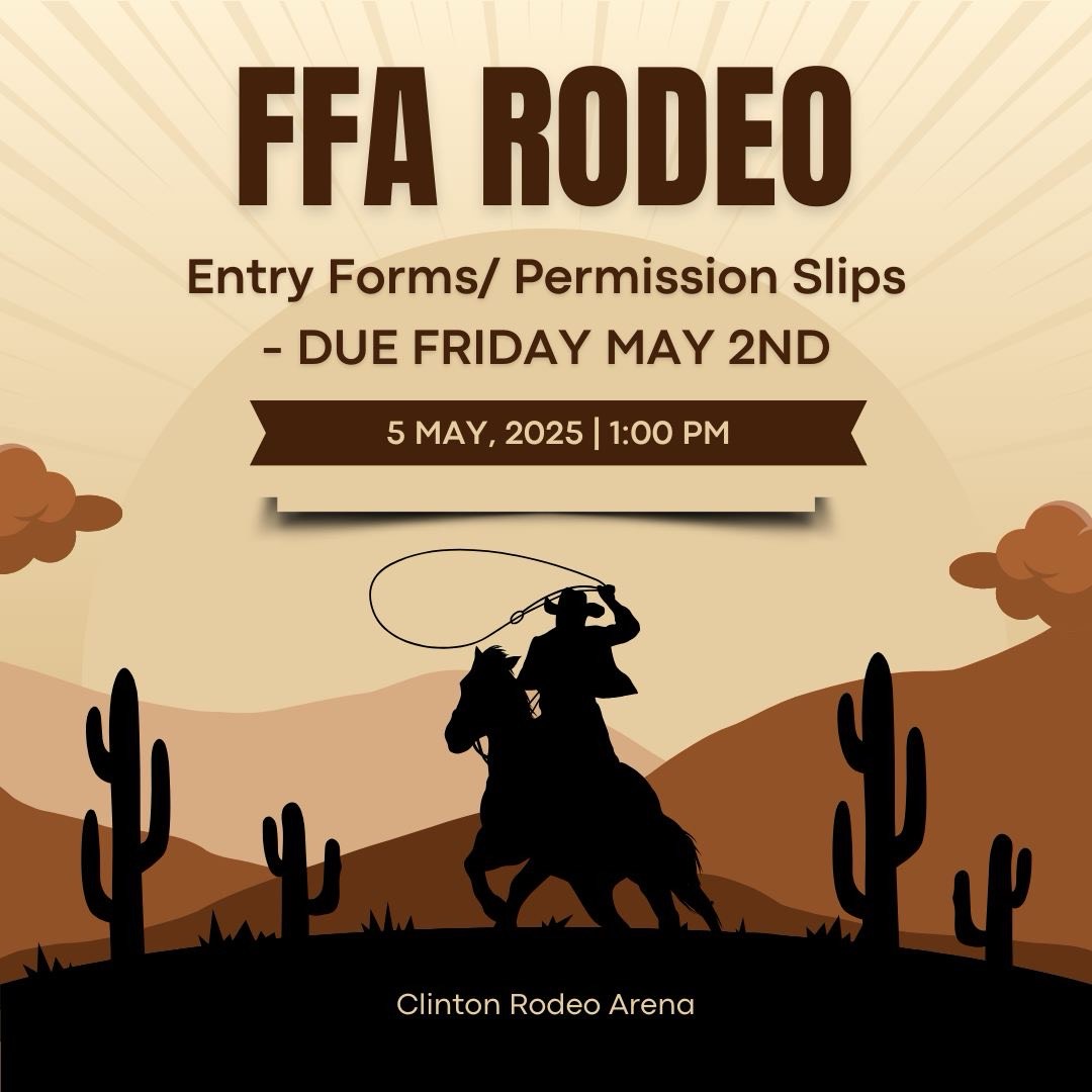 Weekly news on events, clubs, and menu for May 5th- May 10th