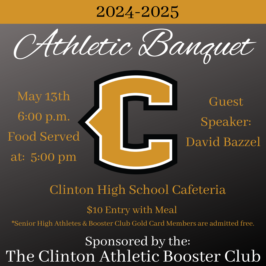 Weekly news on events, clubs, and menu for May 12th - May 17th
